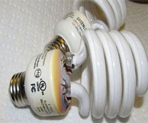 تعمیر لامپ کم مصرف