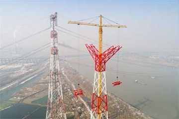 بزرگترین خط انتقال برق فشار قوی جهان در چین